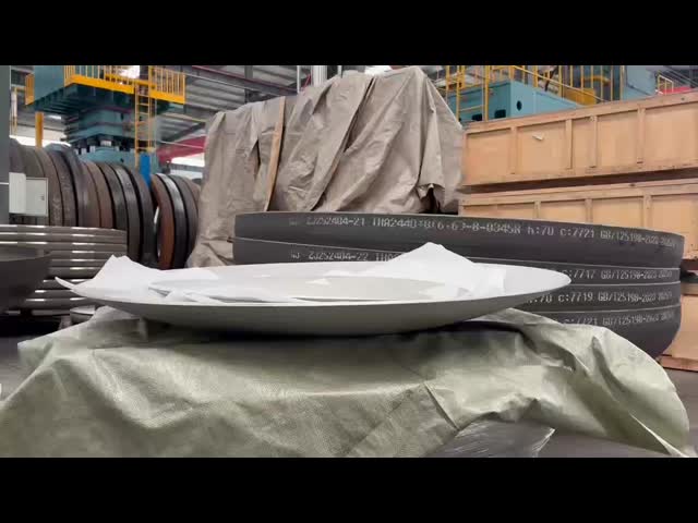 316L Stainless Steel Spherical Cap Head 679mm Diameter 5mm Thickness