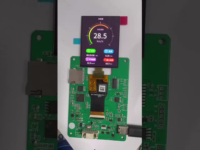 2.4 Inch 450*600 High Brightness Color Oled Display Module Amoled Touch Screen