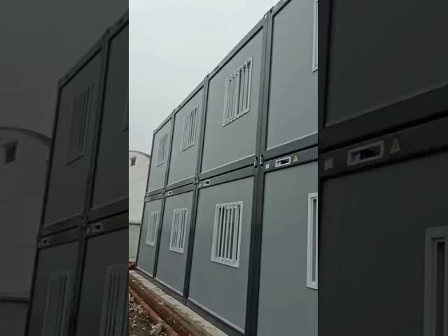 Prefab Container House Q355 Q235 Steel Frame Sandwich Panel
