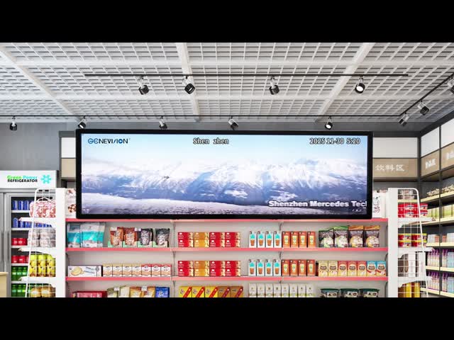 58.4inch 4K Wall Mount PCAP Touch Screen LCD Stretched Display Monitor with HDMI in