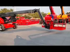 Mobile Diesel Telescopic Boom Lift 30m-46m Reach Telescopic Manlift