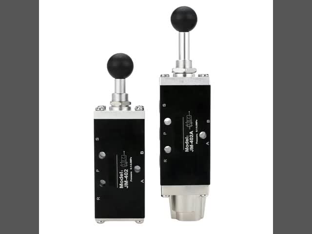 JM-402, JM-402A, JM-403, JM-403A Sunrise JM Series 5/2 way Hand Pull Valve 1/4