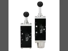 JM-402, JM-402A, JM-403, JM-403A Sunrise JM Series 5/2 way Hand Pull Valve 1/4