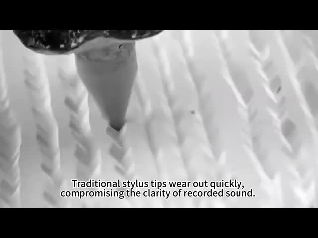 High Precision CVD Diamond Cutting Stylus Tools For Production Vinyl Records / CVD