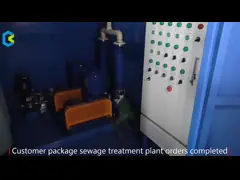 Industrial Portable Wastewater Sewage Treatment Plant Equipment