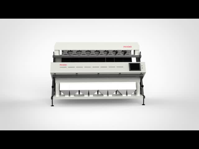 Z RGB Rice Color Sorter Machine 220V With 64 Nozzles Per Channel