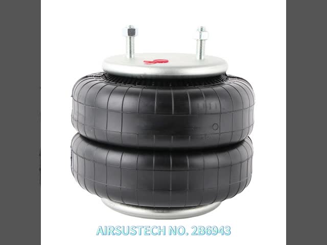 Firestone Industrial Air Spring W01-358-6943 Double Convoluted Pneumatic Actuator