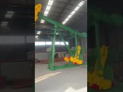 Balanza de manivela Balanza de marcha de la bomba Jack para la extracción de petróleo crudo del campo petrolero video