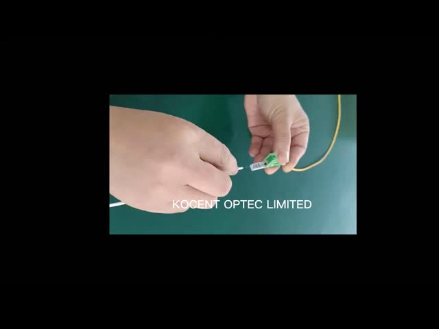 Installation guide of SC/UPC SC/APC Fiber Optic Fast Connector Field-installable Connector FIC