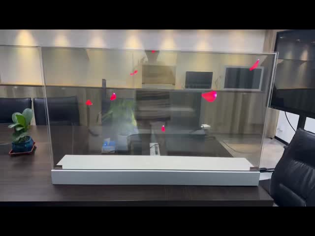 55 Inch Transparent Oled Display 4K High Definition Touch Interaction