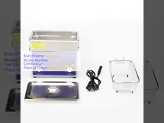 Automatic Industrial Ultrasonic Cleaner with PLC Control 1 Year Warranty and Immersion Cleaning