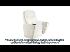 Customizable Modern Theater Seating with 500 lbs Capacity Ergonomic Design and Commercial-Grade Build