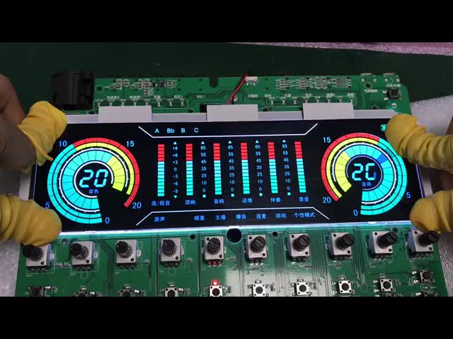 Custom Negative VA LCD Module Display with 6 0'clock Viewing Angle and Wide Temperature Range