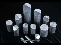Aluminum Categories 7075 Aluminum Round Bar with 130 W/mK Thermal Conductivity and Mill Finish Surface