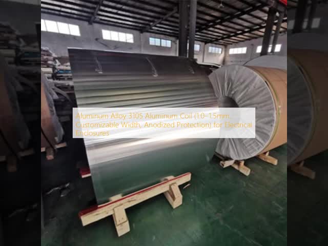 Aluminum alloy 3003 aluminum strip for cable outer sheathing, thickness 0.3–0.6mm, customizable width, anti-corrosion coating