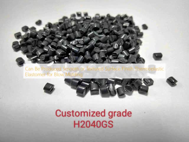 Can Be Produced Smooth or Textured Surface Finish Thermoplastic Elastomer for Blow Molding
