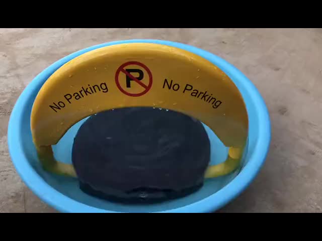 China Manufacture Waterproof APP Remote Parking Renting and Automatic Online Payment Shared Car Parking Lock System Anti-Collision Remote Control Steel Parking Lock For District Parking Lot