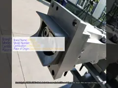 Co - Rotating Parallel Twin Screw Extruder Side Feeder JCW63 Easy To Clean Up