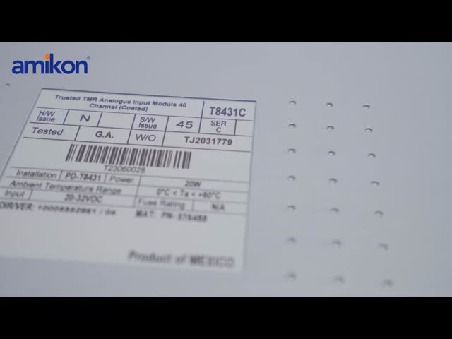 8 Channel ICS Triplex T9852 Digital Output Termination Assembly 32V DC Backplane Voltage