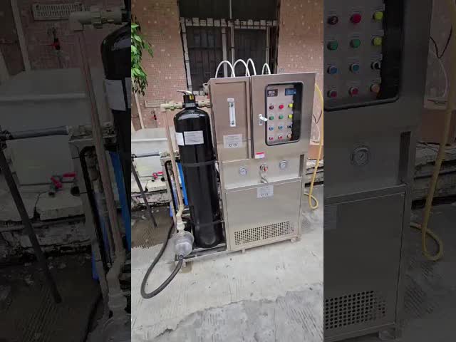 Reverse Osmosis Purification System For Groundwater From Boreholes