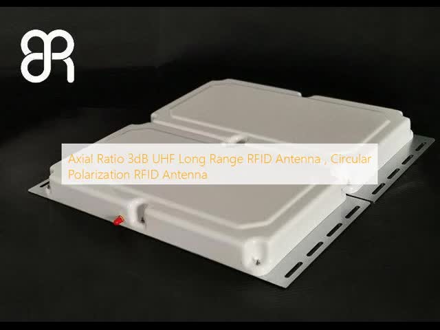Axial Ratio 3dB UHF Long Range RFID Antenna , Circular Polarization RFID Antenna