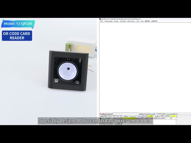 RFID 125kHz QR Code Card Reader With Hd Camera Wiegand26 34 Interface 2D QR Code Reader for Access Control System