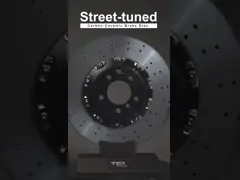 China BBK Audi Big Brake Kit For A4 B8 18 Inch Car Rim Front 6 And Rear 4 Piston Caliper To Keep The EBP Function supplier