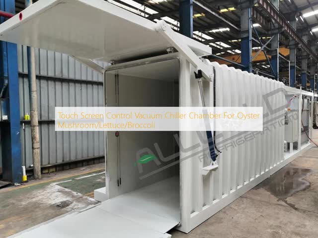 Touch Screen Control Vacuum Chiller Chamber For Oyster Mushroom/Lettuce/Broccoli