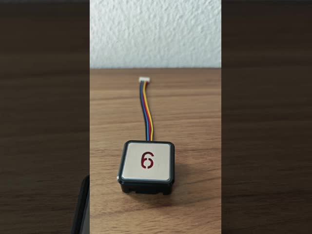 Square Elevator Arrow Push Button With Good Touch Sense For Elevator Parts