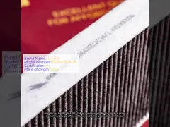 WG1642821034 Air Conditioning Filter Energy Efficient Sinotruk Howo Truck Parts