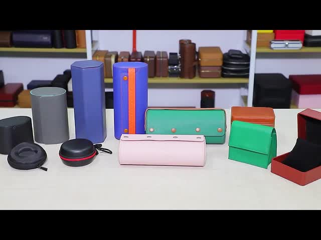 Handmade Leather Watch Case Box Water Resistant Custom Size Leather Watch Holder