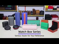 Handmade Leather Watch Case Box Water Resistant Custom Size Leather Watch Holder