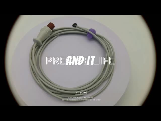 21078A temperature probe for Adult skin with 3 meters TPU cable