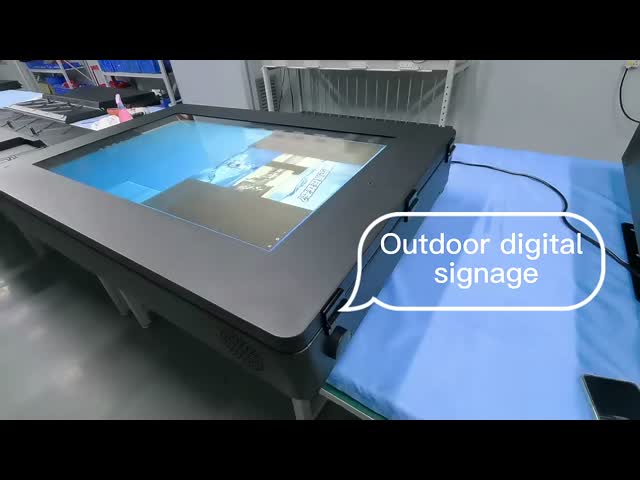 32 43 55 Inch Ip65 Waterproof Outdoor Tv Lcd Wall Mount Digital Signage Advertising Display Wall Mount Lcd Outdoor
