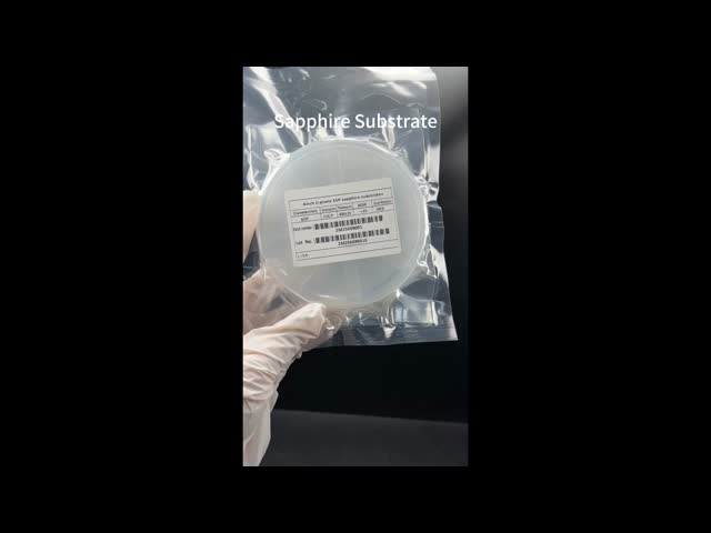 4-inch C-Plane SSP Sapphire Substrate Al₂O₃ for LED & Optical Applications
