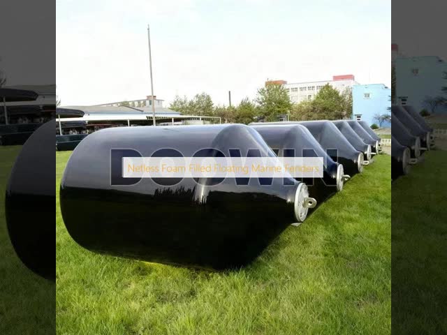 Netless Type Foam Filled Marine Fenders with PU Skin for High Energy Absorption