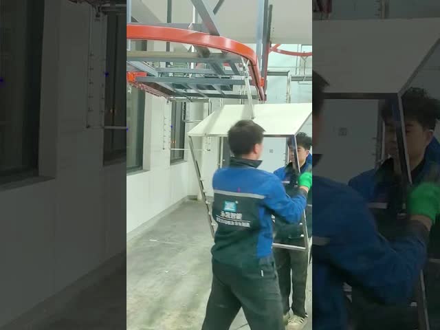 China Manufacturing  Industrial Painting Equipments Painting Line with Conveyor System for Industrial Parts Painting