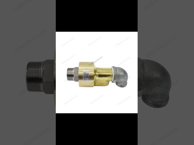 1 channel pneumatic rotary union with air 15 Bar and 250rpm for industry robot