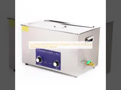 Customized 30L Capacity Mechanical Ultrasonic Cleaner with 1 Year Warranty and Adjustable Heated SUS304 Tank