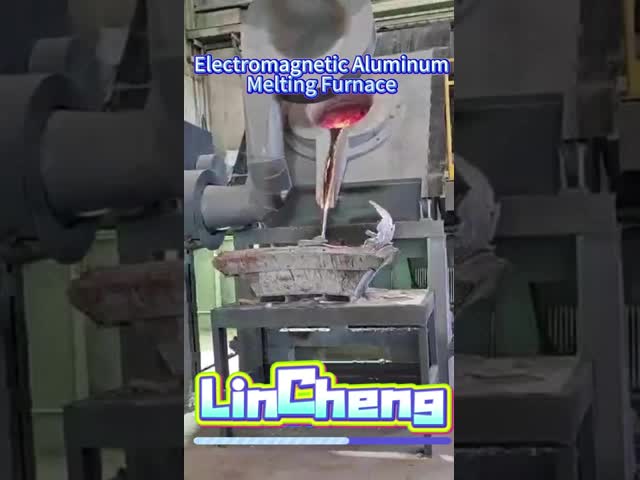 Electromagnetic Aluminum Melting Furnace Expert | Over 30% Energy Saving | Intelligent Melting Solutions - Lincheng Electric