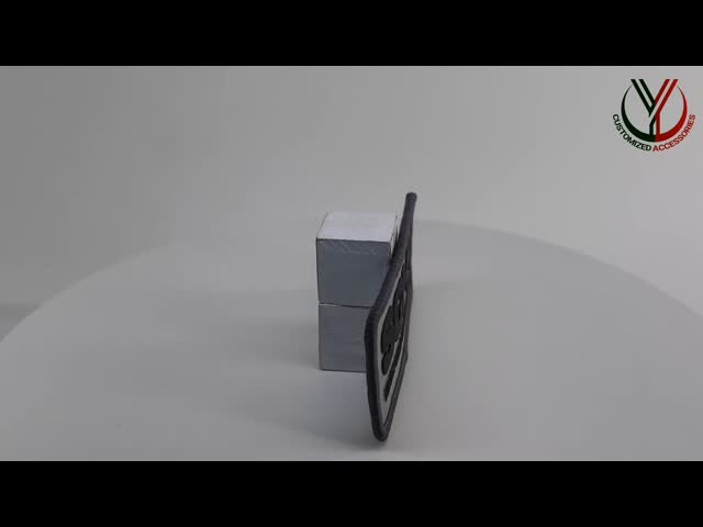 Sportswear Sleeve Cuff Tabs , Hook And Loop Strips Embossed TPU Material