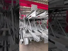 Customized Fabricated Steel Joists Q345B For Metal Decking Concrete Floor