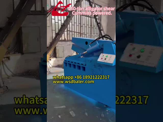 High Power Metal Cutting Shear With 11 KW And 800mm Blade Length For Heavy Duty Use