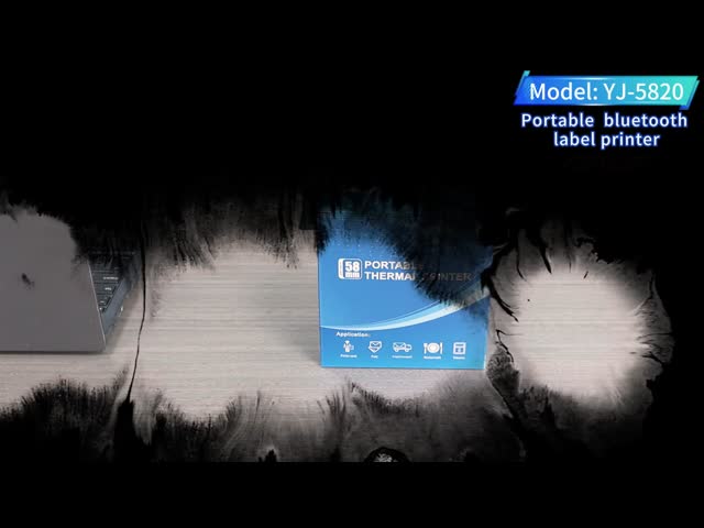 High Quality 58mm Thermal Printer Mini Wireless Label Maker for Item Classification Stock Thermal Paper Product