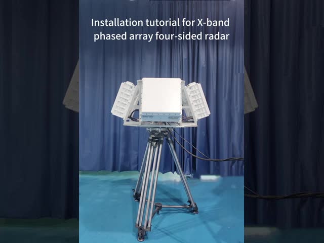 The X-band Long-range Quad-cell Radar For All-weather Detection And Early Warning Of Low Small And Slow Targets