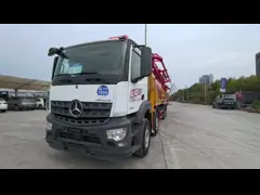 Used 2020 Sany 62m Concrete Pump Truck with Benz Chassis 