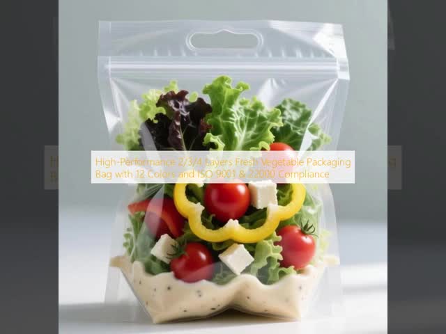 PET CPP Laminates Vegetable Packaging Plastic Bags Customizable Thickness