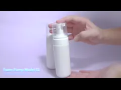 Clear Or Custom Plastic Foam Bottle Featuring Pump Cap and Silk Screen Printing Offering Durable Reusable Packaging for Liquid Products