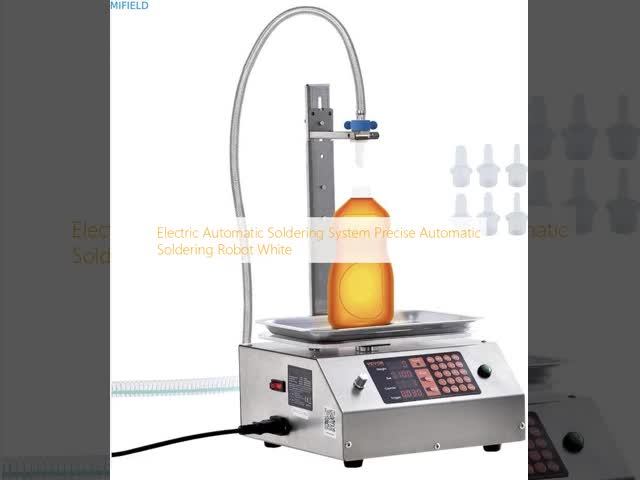 Electric Automatic Soldering System Precise Automatic Soldering Robot White