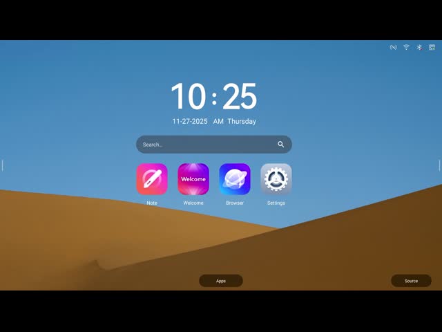 55 Inch Ai MT9679 4K LCD Interactive Whiteboard